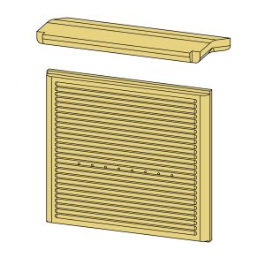 Morso 7442 - Full Fire Brick Set [M79740200] 