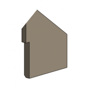 Bilberry Nore Side Fire Brick - Left