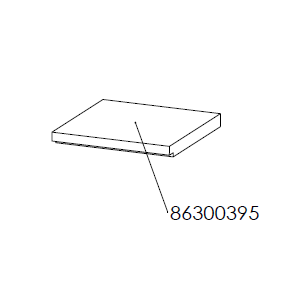 Dik Geurts Ivar 8 Low Eco Design Ready Wood Burning Stove -Bottom Brick Right [86300395]