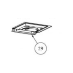 Waterford Stanley Tara Room Heater Fire Box Insert / Outer Frame Grate [Z00016BXX]