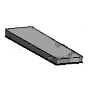 Waterford Stanley F500 Edge Lower Bottom Baffle Plate [A4-MB]