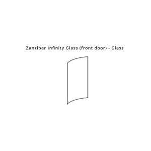 Henley Spare Parts GL107 - Zanzibar Infinity Glass (front door) - Glass