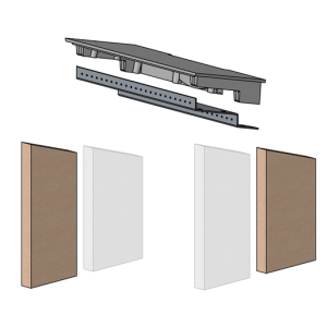 Morso Squirrel 1412 - Fire Brick & Baffle Plate Set