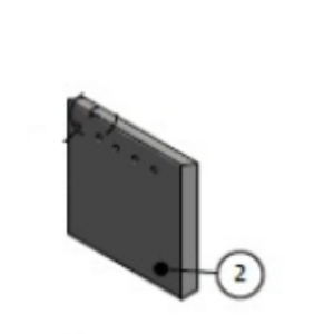 Waterford Stanley F500 Edge Right Rear Fire Brick [A4-BB_MIR]