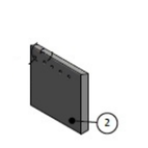 Waterford Stanley F900 Ridge Right Rear Fire Brick [A4-BB_MIR]