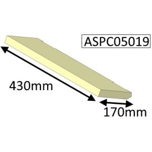 Parkray Aspect 5 Compact (Eco) Baffle Brick - ASPC05019