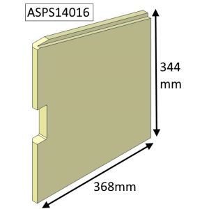 Parkray Aspect 14 (Eco) Left Hand Side Fire Brick - ASPS14016