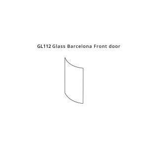 GL112 Glass Barcelona Front door