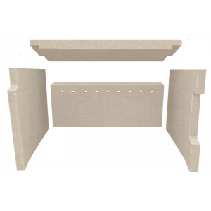Boru Carraig Beag 8kw Stove Fire Brick Set 