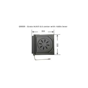 Grate Achill 6.6 center with riddle lever