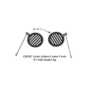 GR182 - Grate Arklow Center Circle 5/7 with Small Clip