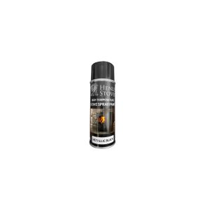 Druid 20-Paint Metallic Black Aerosol 450mm-PT018