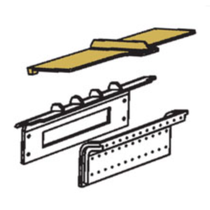 Aga Wren Top Upper Baffle Plate [AF0518-CR] 