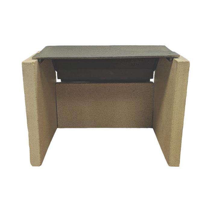 Morso Squirrel 1430 - Fire Brick & Baffle Plate Set