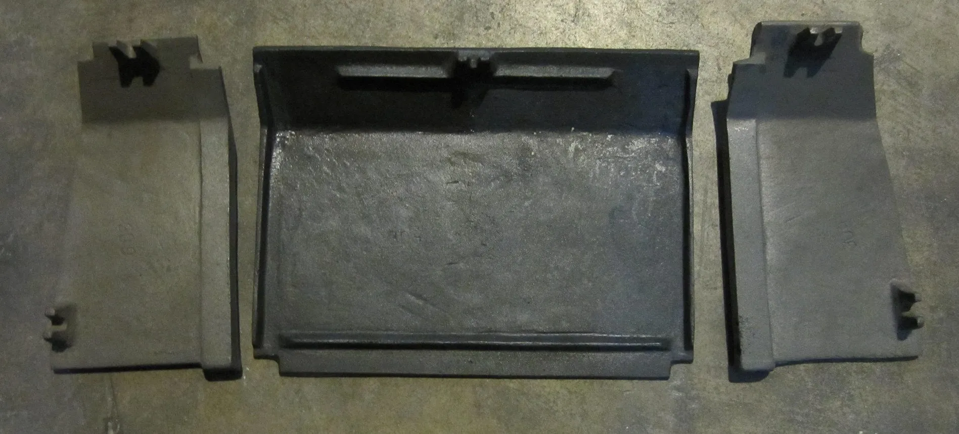 Evergreen Holly ST1017 Stove Spares - Baffle Throat Plate