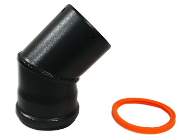 45 Degree Wood Pellet Stove Pipe 80mm