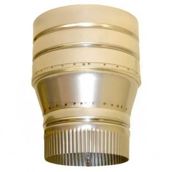 Clay Pot Chimney Adaptor Straight 6" [150mm]
