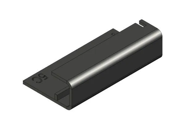 Parkray Aspect 5 Compact (Eco) Right hand Side Plate - ACMF05ARRT006