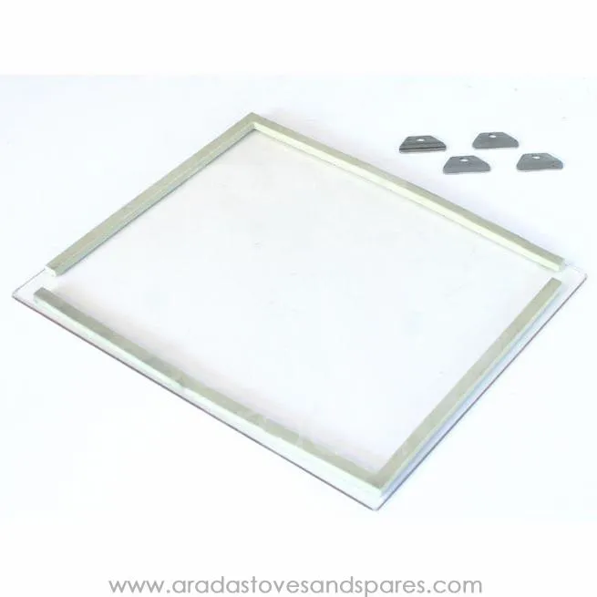AX4 Multi Fuel Stove Spares - Glass 