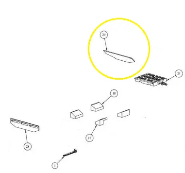 Waterford Stanley Ashling Boiler Stove Cleaning Door Baffle Plate Z00012AXX [29]