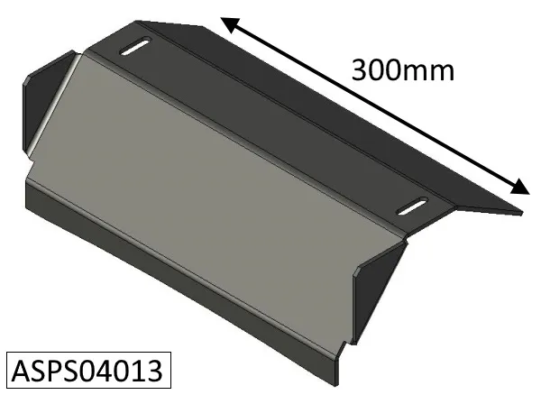 Parkray Aspect 4 (Eco) Airwash Baffle Plate - ASPS04013