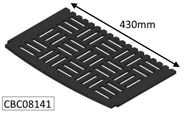 Cleanburn Nordstrand Grate Bar - CBC08141