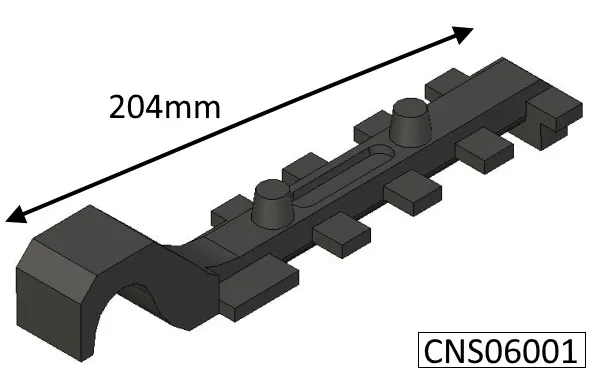 Cleanburn Norreskoven (MKII) Riddling Lower Grate Bar - CNS06001