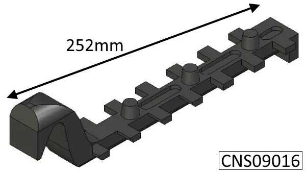 Parkray Consort 9 Boiler Riddling Upper Grate Bar - CNS09016