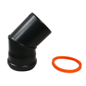 45 Degree Wood Pellet Stove Pipe 80mm