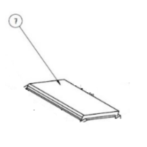Waterford Waterford Stanley Solis Inset 500 Top Upper Baffle Plate [093-30-006]