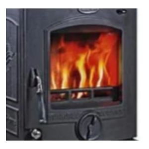 Horse Flame Artemis Stove Spare Parts - Replacement Glass