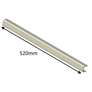 Parkray Aspect 14 Boiler(Eco) Edge Support Baffle Plate - ASB14020B