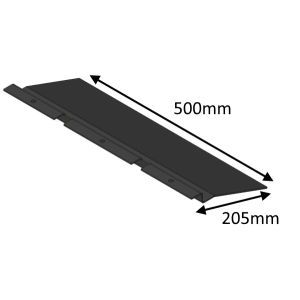 Parkray Aspect 14 Boiler(Eco) Front Secondary Baffle Plate - ASB14021A