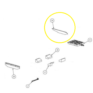 Waterford Stanley Ashling Boiler Stove Cleaning Door Baffle Plate Z00012AXX [29]