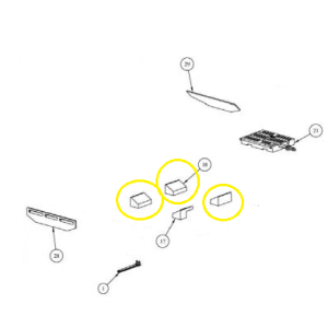 Waterford Stanley Ashling Boiler Stove Side Fire Brick Set H00035BXX [18]