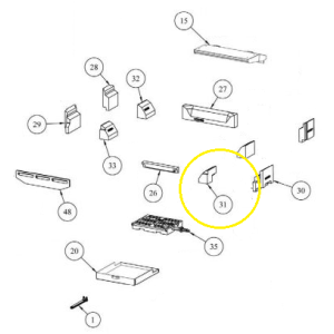 Waterford Stanley Ashling Room Heater Front Right Side Brick H00190CXX [31]