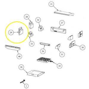 Waterford Stanley Ashling Room Heater Left Side Brick Front H00188BXX [29]