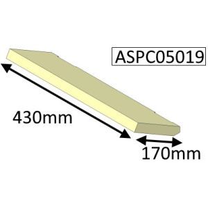 Parkray Aspect 5 Compact (Eco) Baffle Brick - ASPC05019
