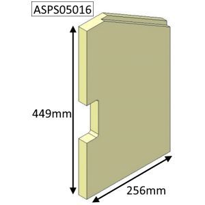 Parkray Aspect 5 (Eco) Left Hand Side Fire Brick - ASPS05016