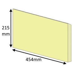 Parkray Aspect 5 (Eco) Rear (Eco With MK1 Multifuel Kit) Fire Brick - ASPS05041