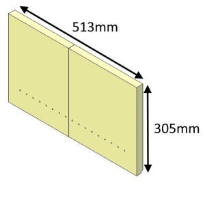 Parkray Aspect 6 (Eco) Rear Fire Brick - ASPS06015