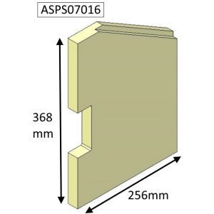 Parkray Aspect 7 (Eco) Left Hand Side Fire Brick - ASPS07016