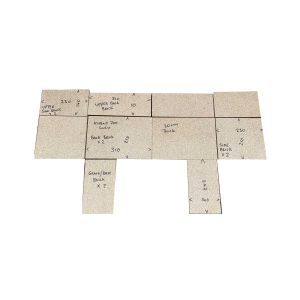 BR084 Brick Athens / Orion 700 (Vermiculite) Full set