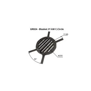 GR024 - Blasket 21 - Grate (Centre Circle)