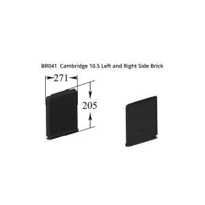 Cambridge 10.5 Left and Right Side - Brick
