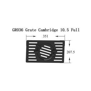 GR036 - Cambridge 10.5 - Grate (Full set)