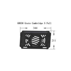 GR038 - Cambridge 5 - Grate (Full set)