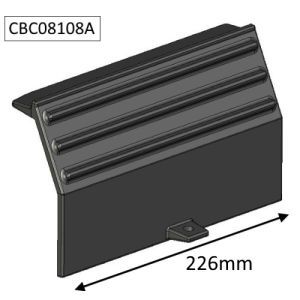 Cleanburn Nordstrand Left Hand Side Plate - CBC08108A