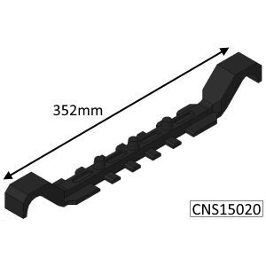 Parkray Consort 15 Double Sided Single Depth Riddling Lower Grate Bar - CNS15020