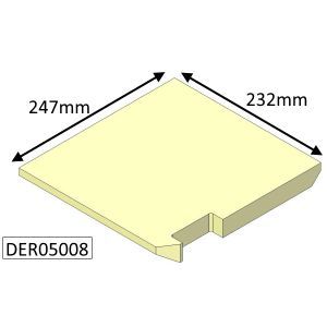 Di Lusso R5 Models Base Right Hand (Eco) Fire Brick - DER05008